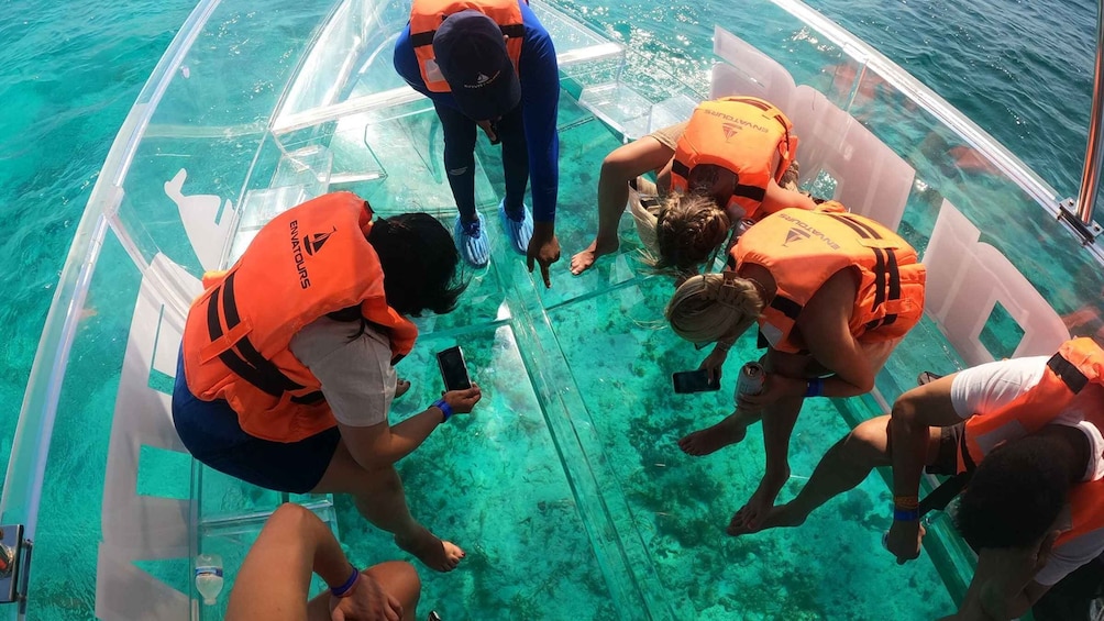 Picture 4 for Activity Cozumel: Clear Boat & Snorkel Tour