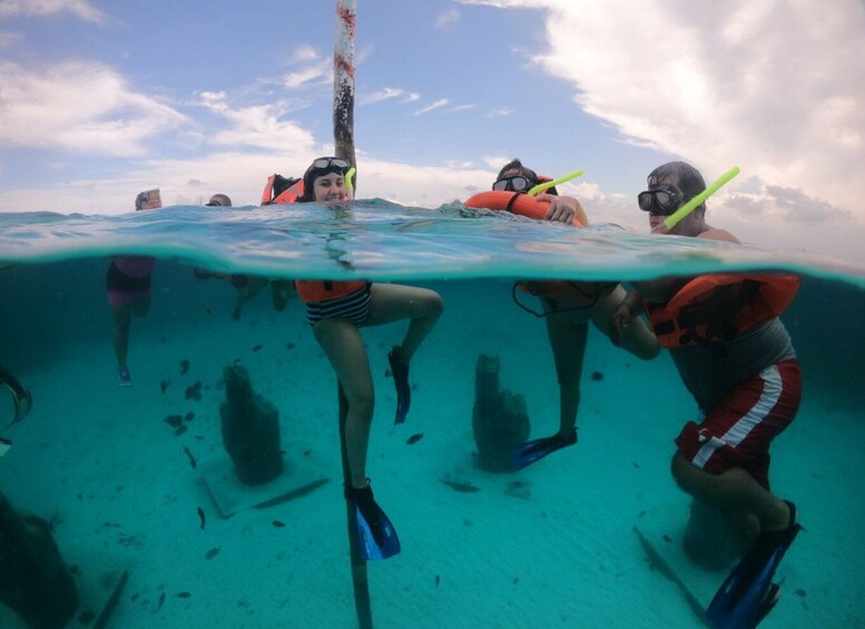 Picture 3 for Activity Cozumel: Clear Boat & Snorkel Tour