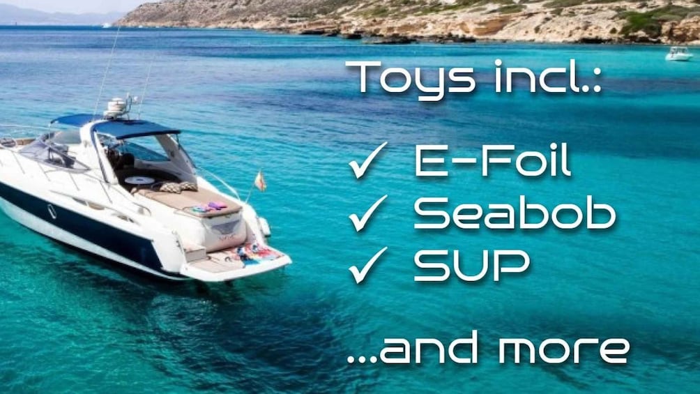 Picture 3 for Activity Palma: Private Sea Toys Yacht Adventure incl. E-Foil etc.
