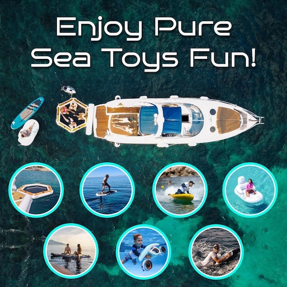 Palma: Private Sea Toys Yacht Adventure incl. E-Foil etc.