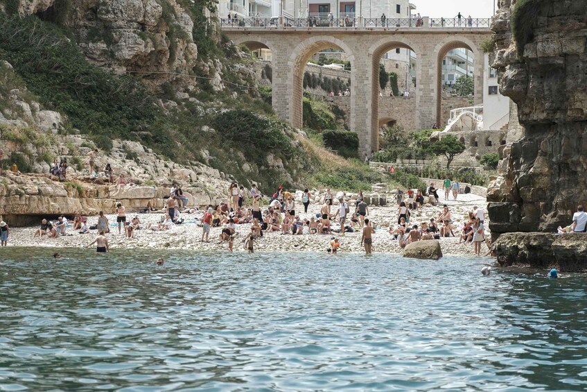 Picture 7 for Activity Monopoli: 2.5-hour Guided Boat Tour toPolignano a Mare Caves