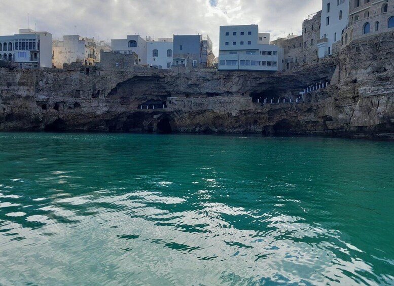 Picture 8 for Activity Monopoli: 2.5-hour Guided Boat Tour toPolignano a Mare Caves