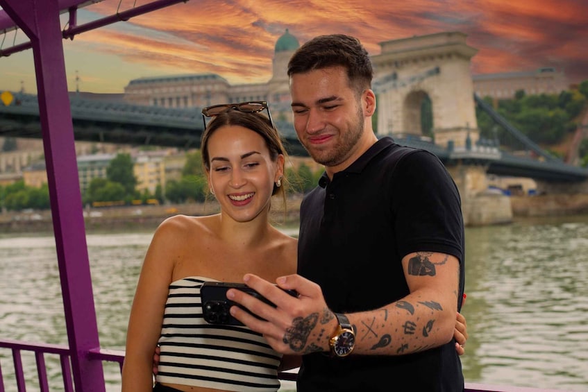 Picture 5 for Activity Budapest: Unlimited Prosecco and Wine Sightseeing Cruise