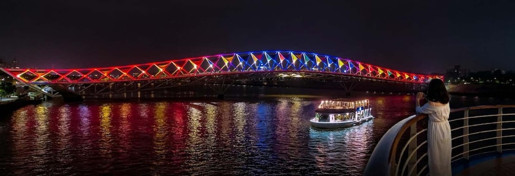 Picture 1 for Activity Ahmedabad: Akshar Riverfront Cruise with Meal & Music