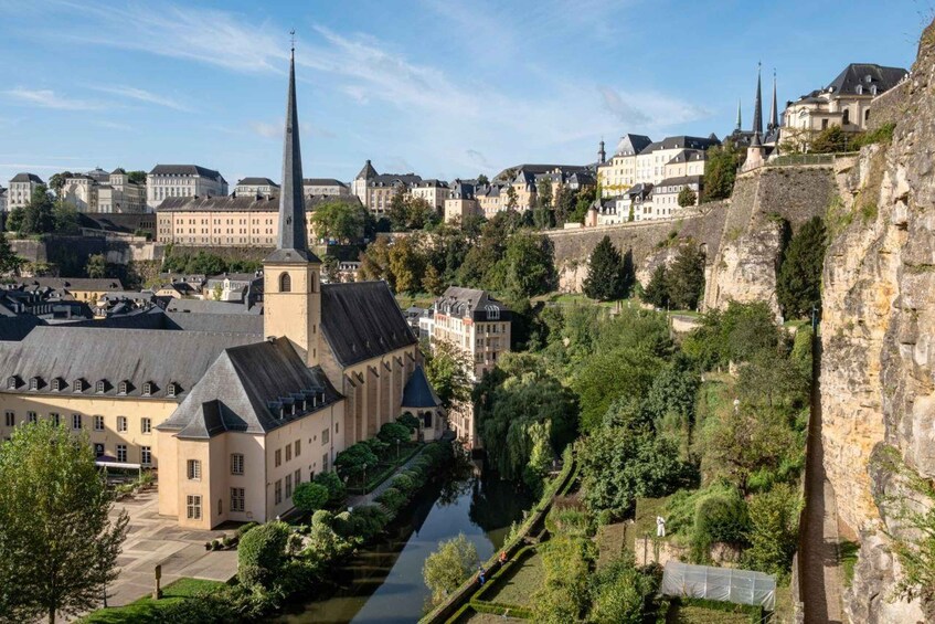 Picture 1 for Activity Luxembourg: City Bus Tour with Audio Guide and Headphones