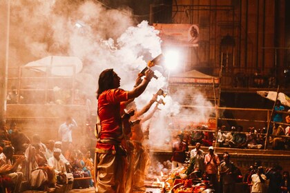 Varanasi og Sarnath Heldags guidet tur med bil