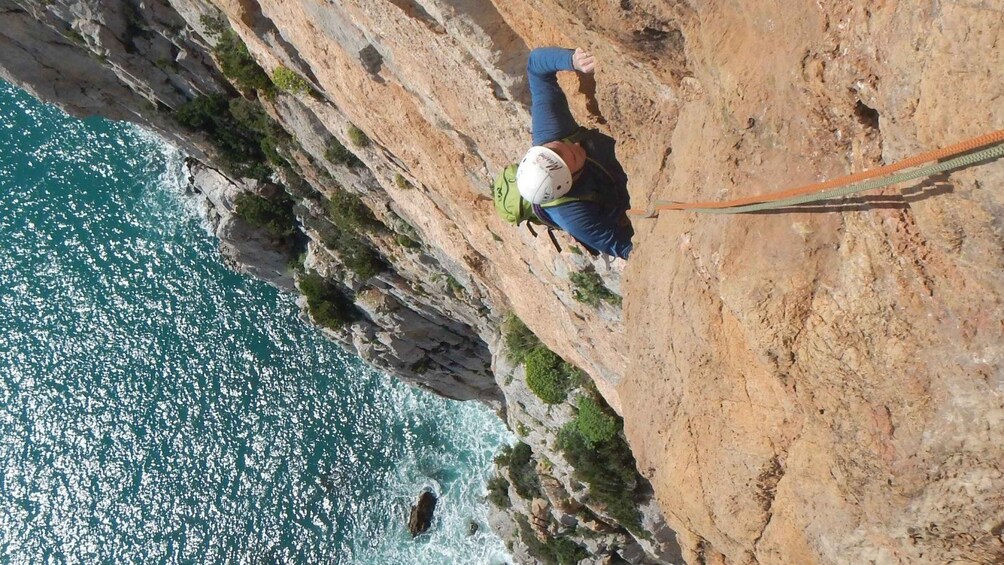 Picture 1 for Activity Masua: Cliff climbing with a private Alpine Guide