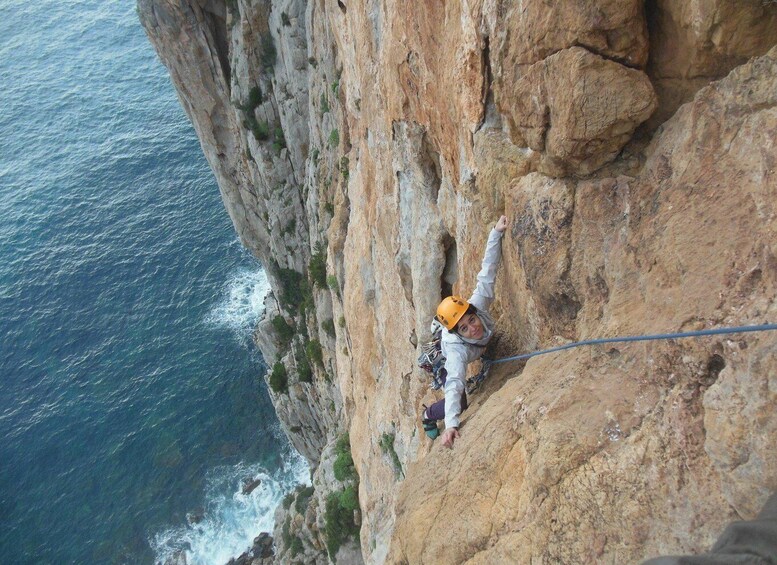 Picture 5 for Activity From Nebida: climbing the cliff of Masua