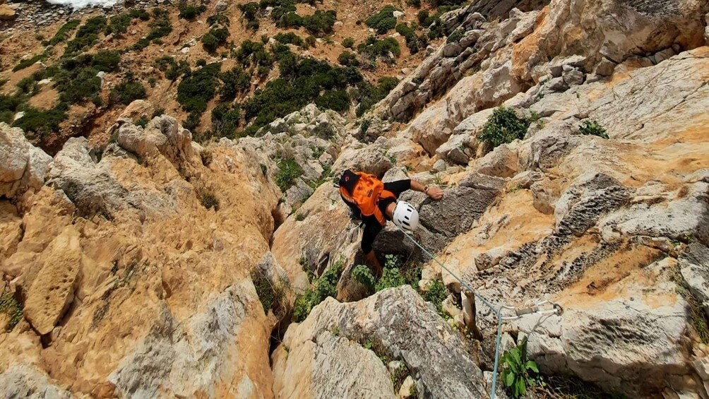 Picture 14 for Activity From Nebida: climbing the cliff of Masua