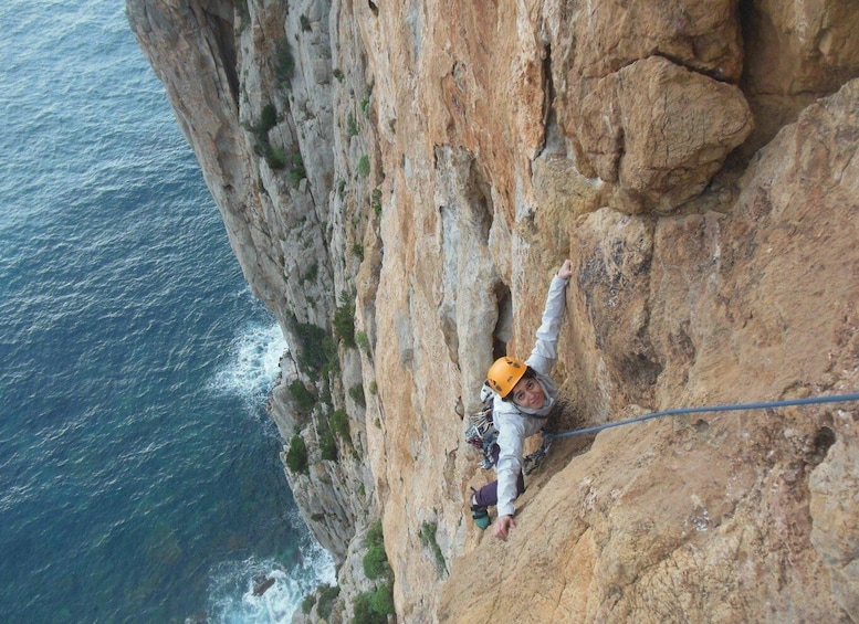 Picture 5 for Activity Masua: Cliff climbing with a private Alpine Guide