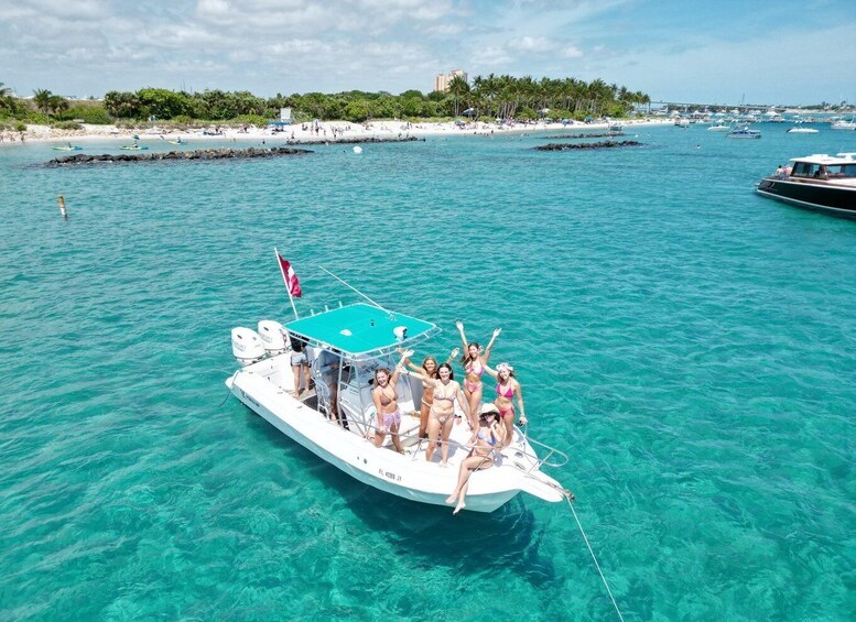 West Palm Beach: Private Peanut Island Boat & Snorkel Tour