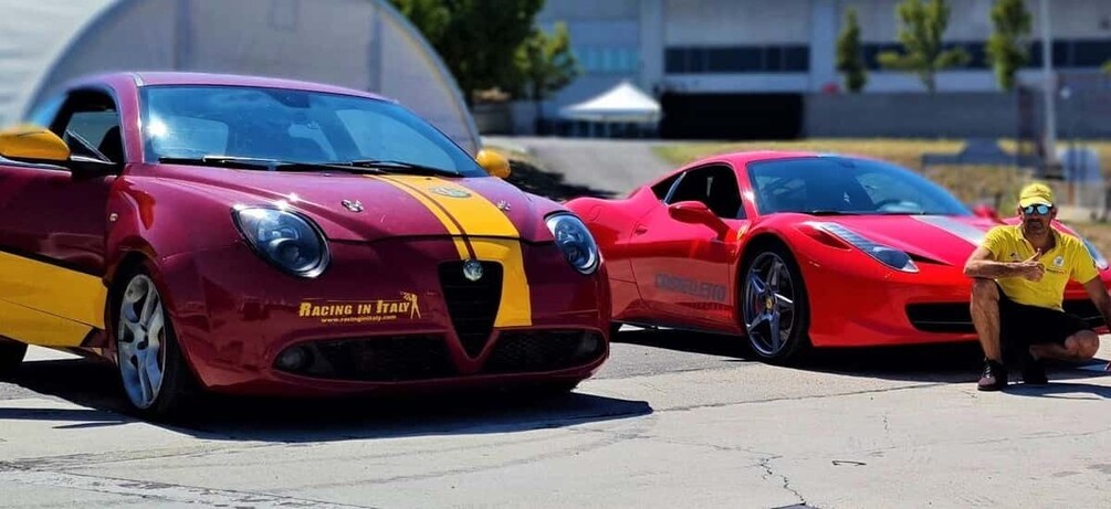 Picture 4 for Activity Drive a Ferrari 458 AND Alfa Romeo on a Race Track inc Video