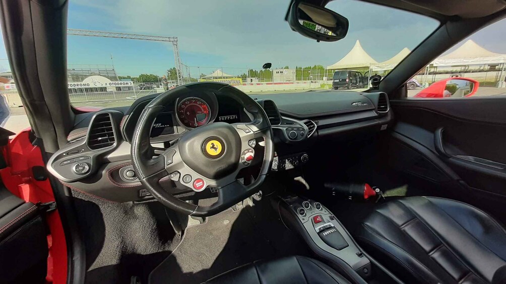 Picture 1 for Activity Drive a Ferrari 458 AND Alfa Romeo on a Race Track inc Video