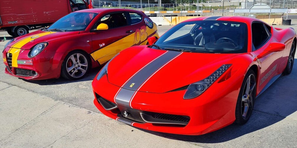 Drive a Ferrari 458 AND Alfa Romeo on a Race Track inc Video