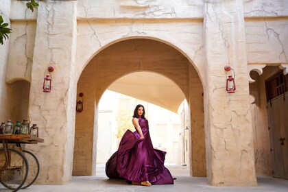 Dubai: Al Fahidi wandeltour met fotoshoot en ritje op de Abra