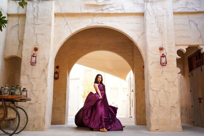 Dubai: Al Fahidi Walking Tour with Photoshoot and Abra Ride