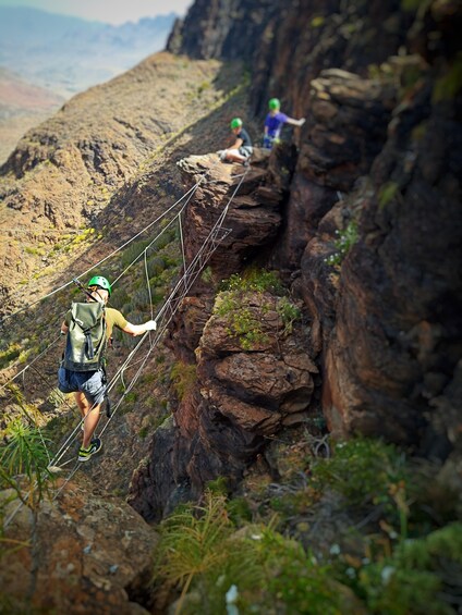 Picture 9 for Activity Gran Canaria: Guided Via Ferrata and Zipline Adventure