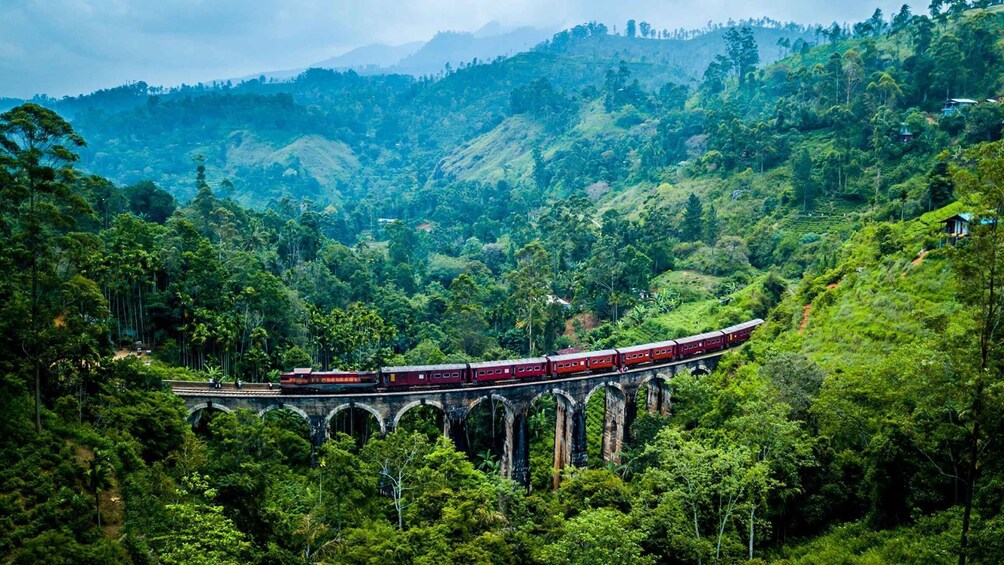 Ella From/To Kandy Scenic Train Journey with One Night Stay