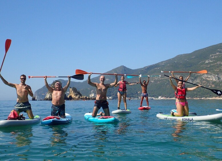 Picture 4 for Activity Arrábida Natural Park: Stand Up Paddleboard Tour and Lesson