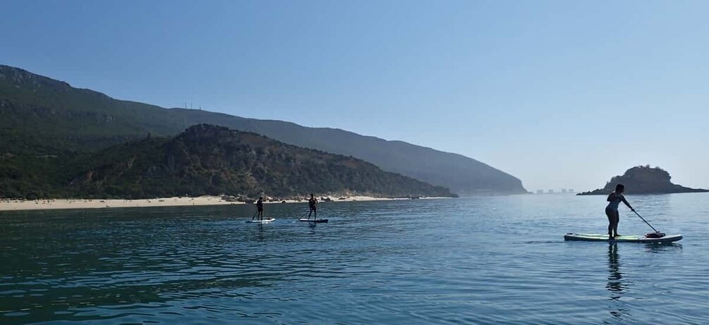 Picture 6 for Activity Arrábida Natural Park: Stand Up Paddleboard Tour and Lesson