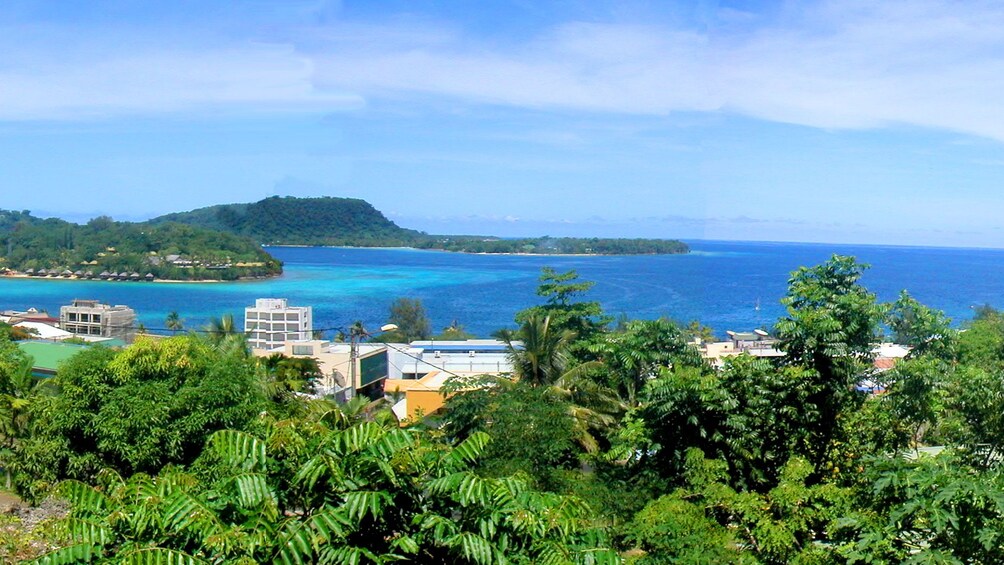 Coast of Vanuatu Island