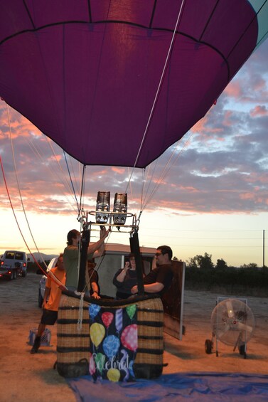 Picture 6 for Activity Temecula: Private Hot Air Balloon Ride at Sunrise