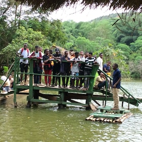 Wildlife safari in Mikumi national park.