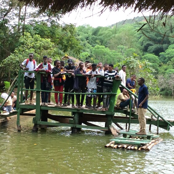 Wildlife safari in Mikumi national park.