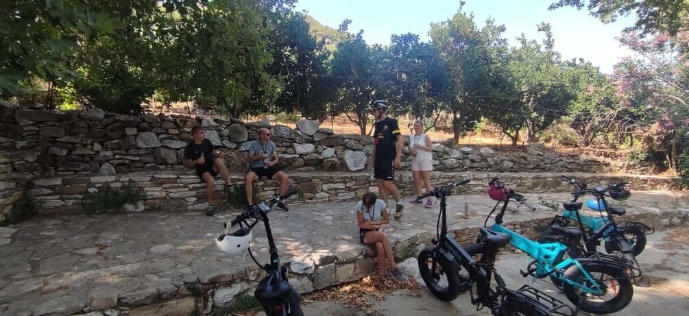 Picture 5 for Activity Naxos: E-Bike Guided Tour with Light Farmyard Lunch