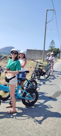 Naxos: E-Bike Guided Tour with Light Farmyard Lunch