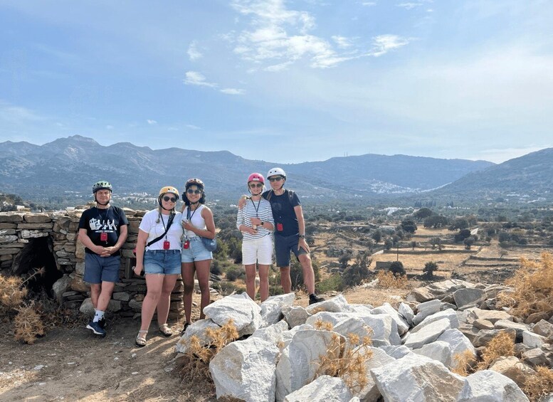 Picture 10 for Activity Naxos: E-Bike Guided Tour with Light Farmyard Lunch