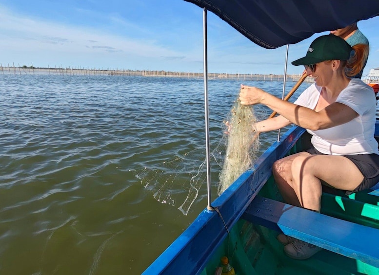 Tam Giang Lagoon & Boat Day Trip with Fishing Experience