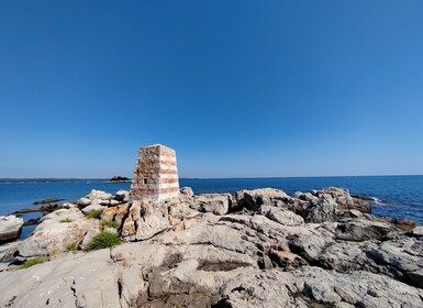 Rovinj: Golden Cape Desert Islands Kayak & Snorkeling Tour