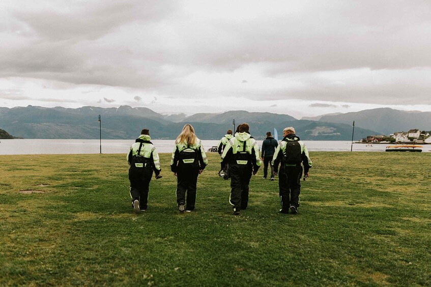 Picture 3 for Activity Vist a Fish Farm in Hardanger, Guided tour, with RIB-boat.