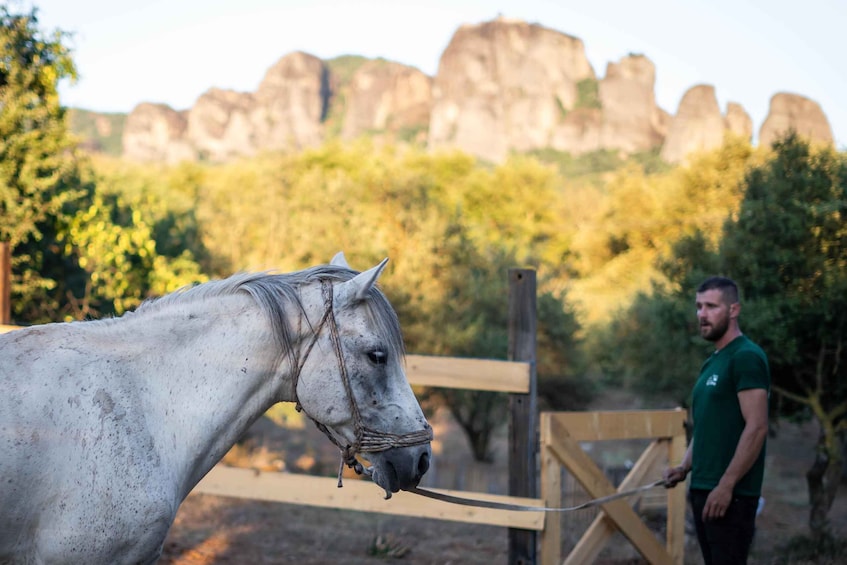 Picture 9 for Activity Kastraki: Meteora Morning Horse Riding with Monastery Visit