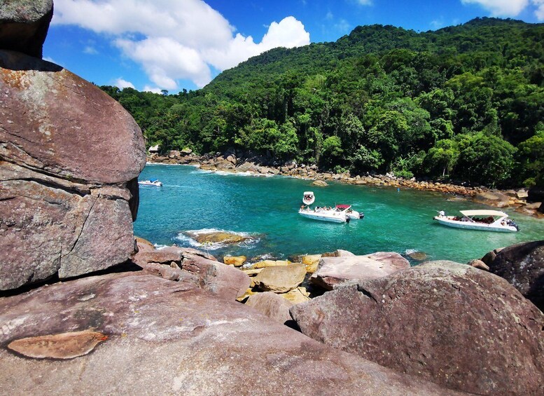 Picture 1 for Activity Ilha Grande 8-Hour 360° Speed Boat Tour