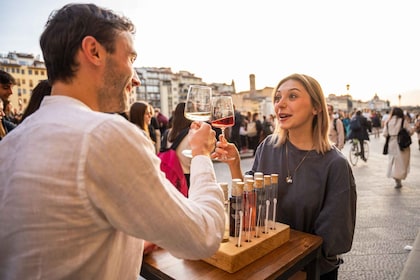 Florence: Wine-tasting Experience in Front of Ponte Vecchio