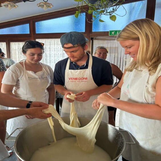 Picture 5 for Activity Amalfi Coast: Mozzarella, Pasta, and Tiramisu Cooking Class