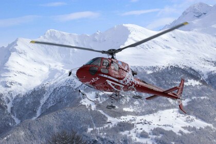 Tour de lujo en helicóptero por el Everest de 1 día