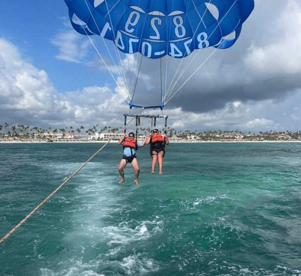 Picture 2 for Activity Punta Cana: 15 minutes Parasailing Adrenaline Adventure