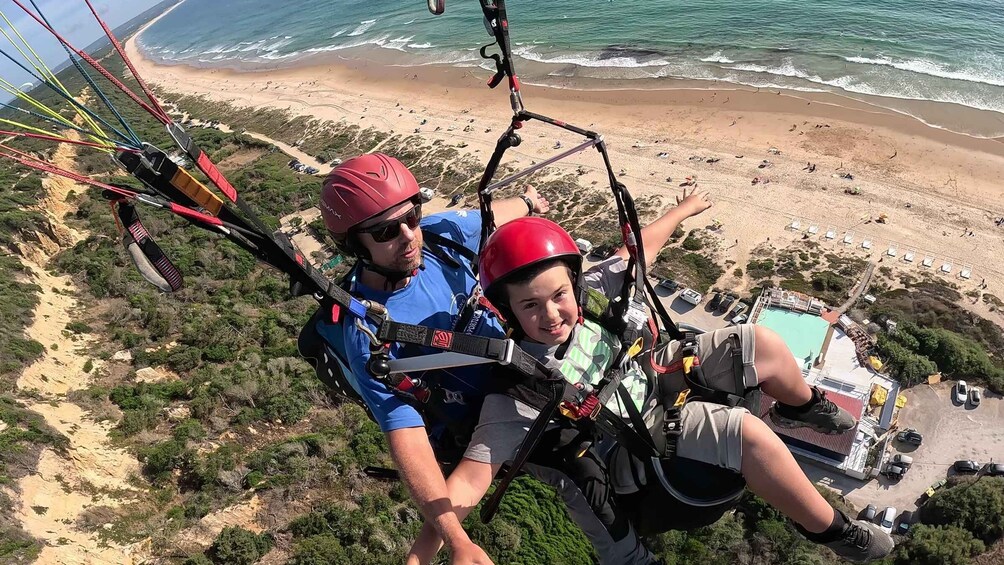 Picture 7 for Activity From Lisbon: Paragliding Flight with Transfers