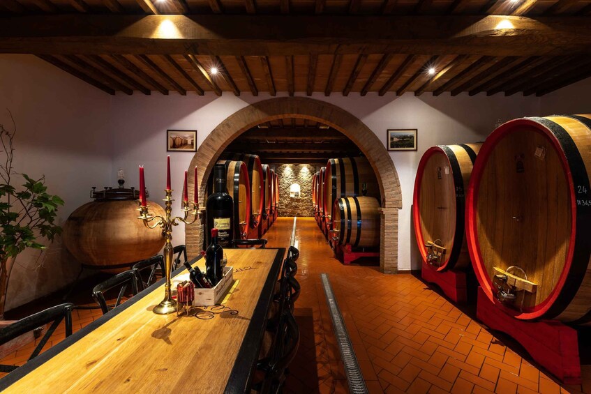 Picture 1 for Activity Montalcino: Private Cellar Tour, Wine Tasting & Appetizers