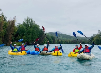 Packrafting Kenai River - Cooper Landing Departure