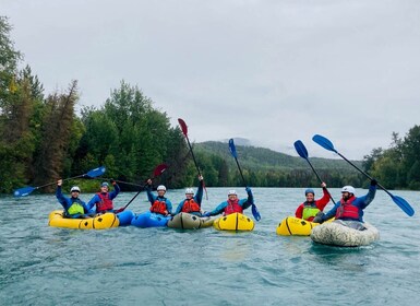 Packrafting Kenai River - Cooper Landing Departure