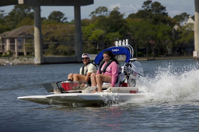 Picture 3 for Activity Hilton Head Island: Sunset Creek Cat Boat Tour