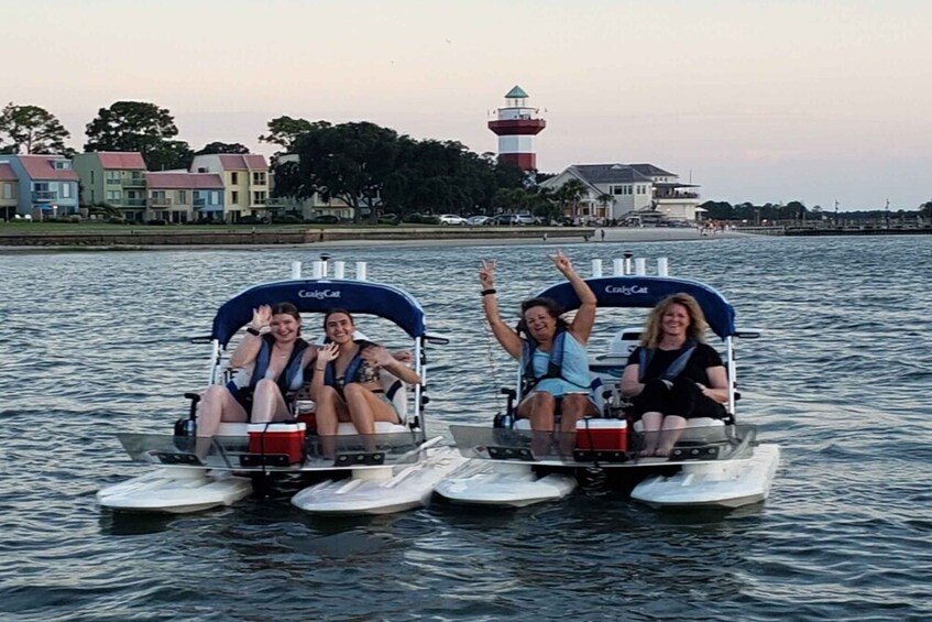 Picture 2 for Activity Hilton Head Island: Sunset Creek Cat Boat Tour