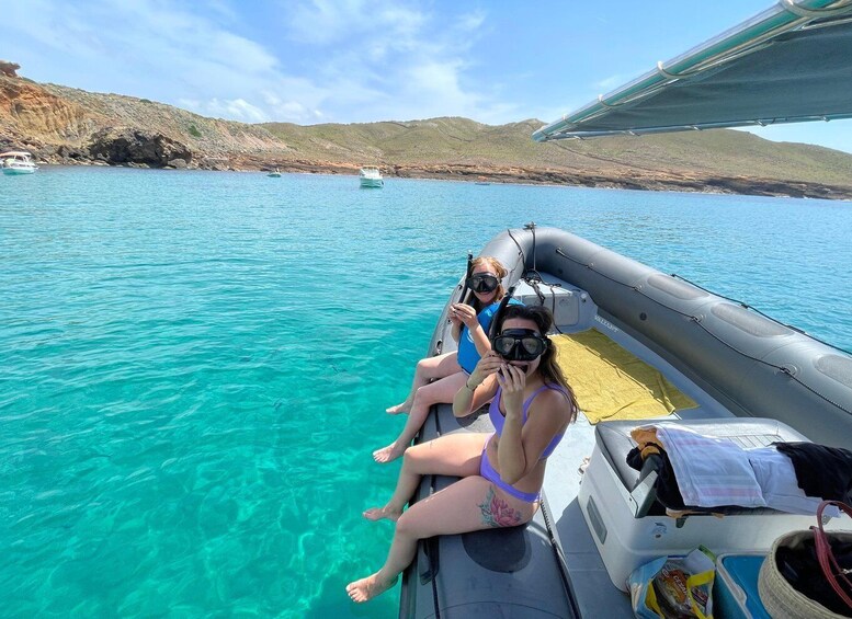 Picture 4 for Activity Fornells : Boat Trip to coves & beaches with snorkeling