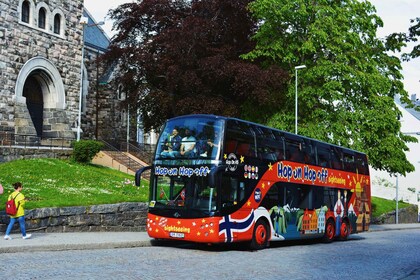 Bergen - Billet d’autobus hop-on hop-off de 24 heures