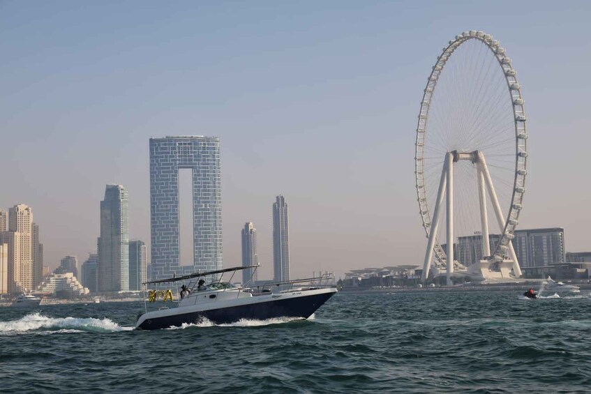 Picture 4 for Activity Dubai: Marina Atlantis Boat tour 3 hours+Swimming Add-on BBQ