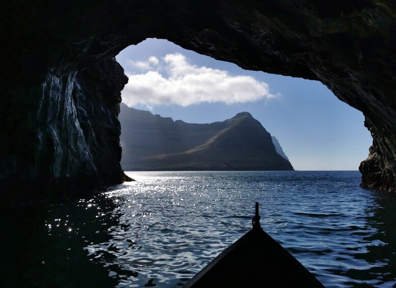 Picture 2 for Activity Hvannasund: Guided Boat Tour with Fishing